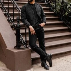 Union Bomber Jacket | Black 13 Union Bomber Jacket | Black -Thursday Boots 1024x1024 Bomber BlackUnion 020924 3