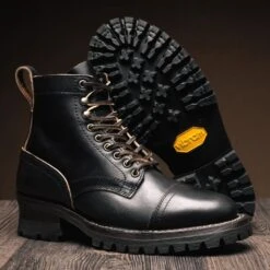 Challenger | Black X Natural Teacore -Thursday Boots 1024x1024 Challenger BlackTeacore 091924 MoodyLightbox Stacked