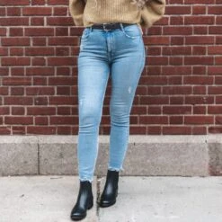 Women's Classic Leather Belt | Black -Thursday Boots 1024x1024 Classic Black 2