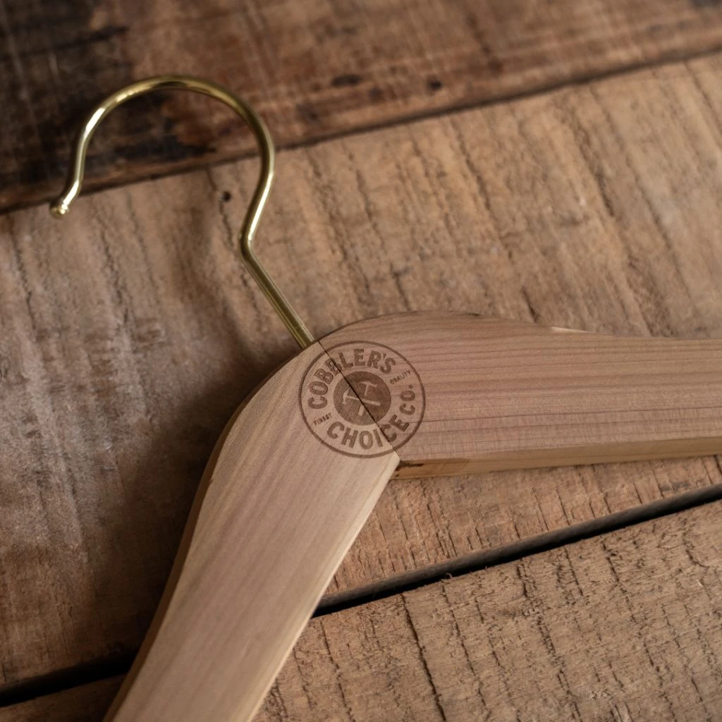 Cobbler's Choice Cedar Hanger | 3-Pack 6 Cobbler's Choice Cedar Hanger | 3-Pack - Image 4