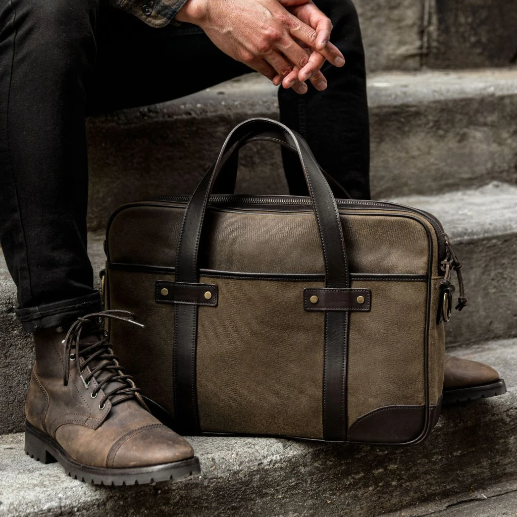 Commuter Bag | Vintage Tobacco 11 Commuter Bag | Vintage Tobacco - Image 9