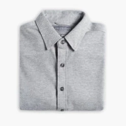 Everyday Button-Down Shirt | Light Grey 12 Everyday Button-Down Shirt | Light Grey -Thursday Boots 1024x1024 EverydayShirt LightGrey 080724 Folded
