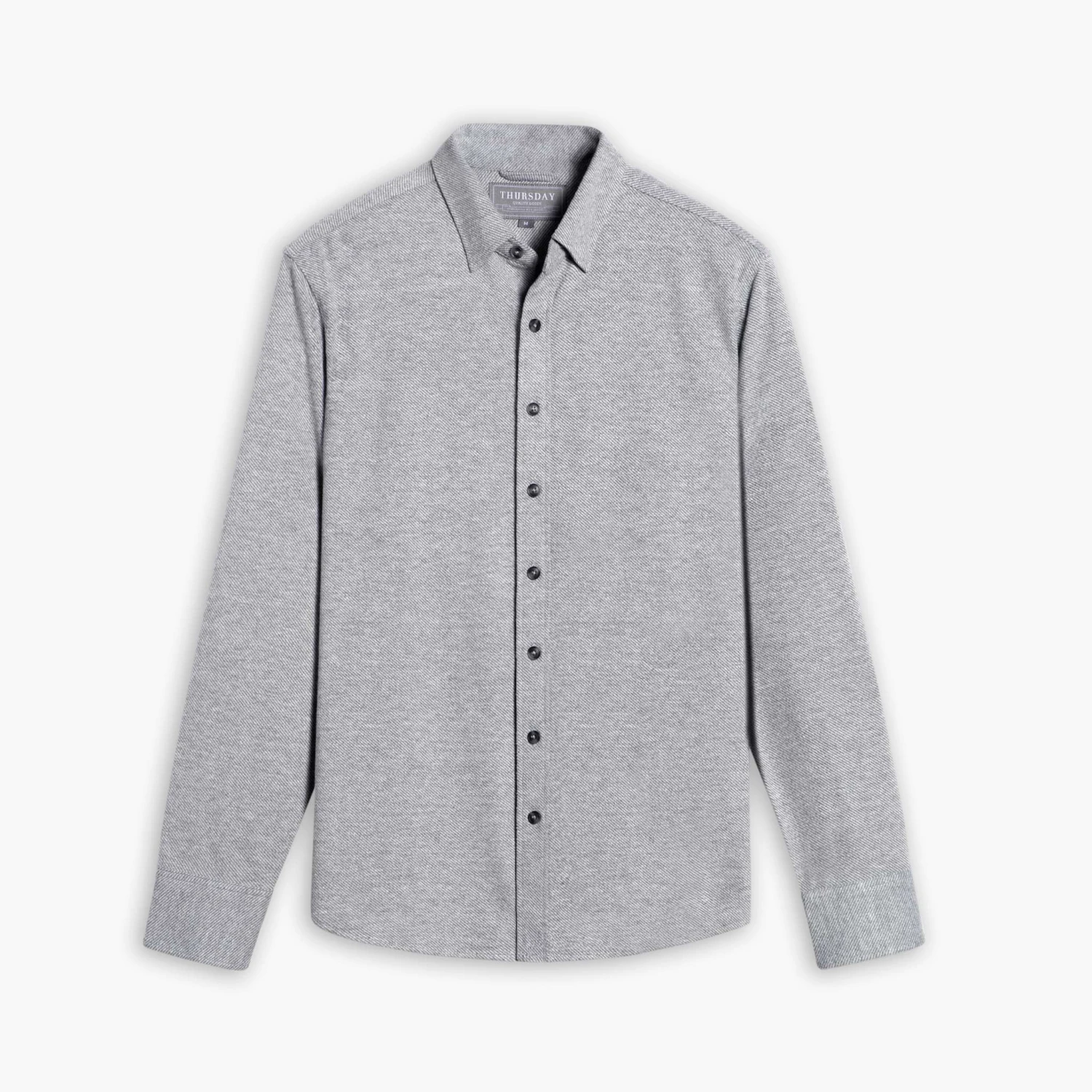 Everyday Button-Down Shirt | Light Grey 3 Everyday Button-Down Shirt | Light Grey