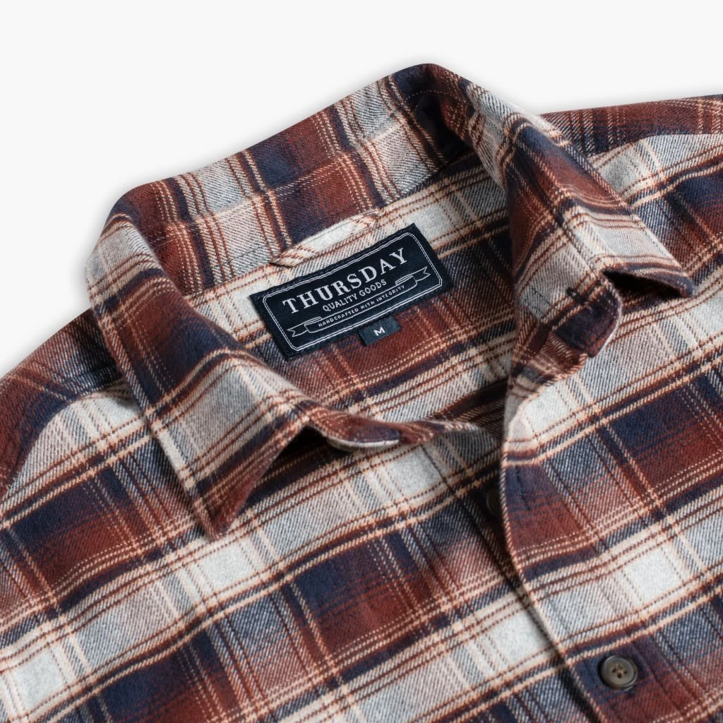 Forever Flannel Shirt | Merlot 6 Forever Flannel Shirt | Merlot - Image 4