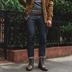 Men's Heritage Leather Belt | Canyon -Thursday Boots 1024x1024 HeritageBelt Canyon 072623 3