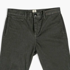 Kato Axe Slim Fit Chinos | Military Green -Thursday Boots 1024x1024 Kato Axe MilitaryGreen Details LB 210208