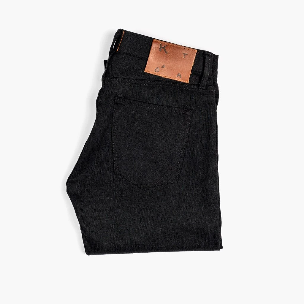 Kato Pen Slim Fit Jeans | Black 8 Kato Pen Slim Fit Jeans | Black - Image 6