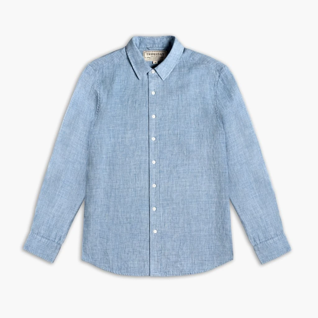 Linen Shirt | Blue 3 Linen Shirt | Blue
