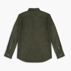 Linen Shirt | Olive -Thursday Boots 1024x1024 LinenShirt Olive 052524 Back