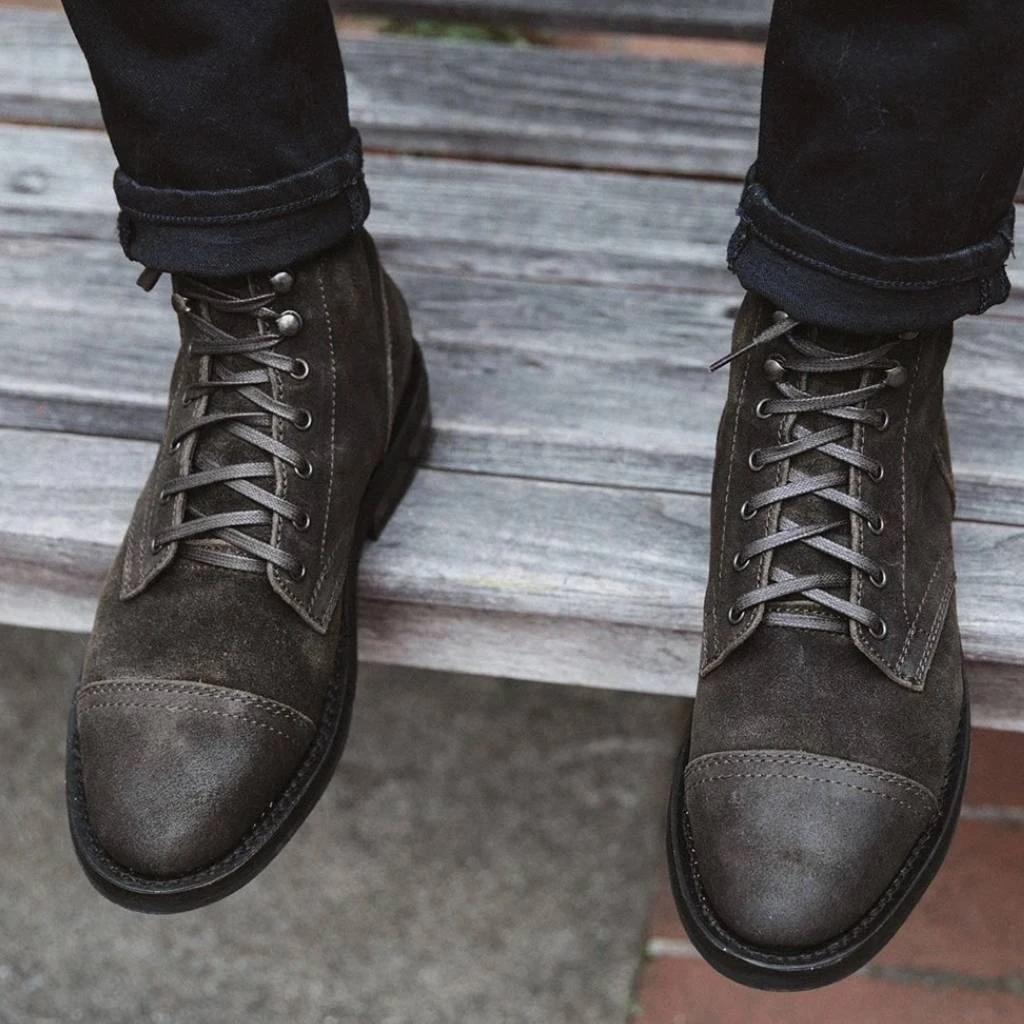 Captain | Dark Olive Suede 7 Captain | Dark Olive Suede - Image 5