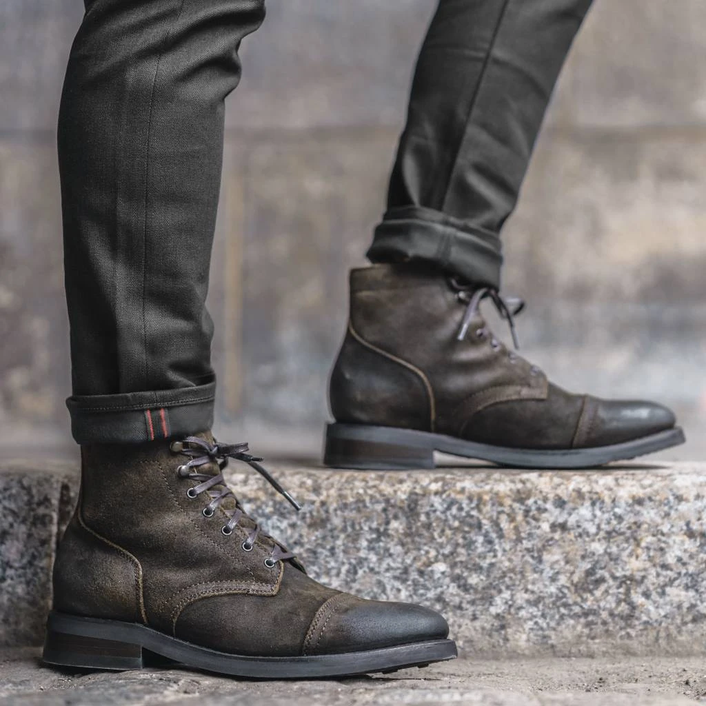 Captain | Dark Olive Suede 8 Captain | Dark Olive Suede - Image 6