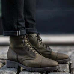 Captain | Dark Olive Matte 13 Captain | Dark Olive Matte -Thursday Boots 1024x1024 Men Captain DarkOlive Lug 1 210101