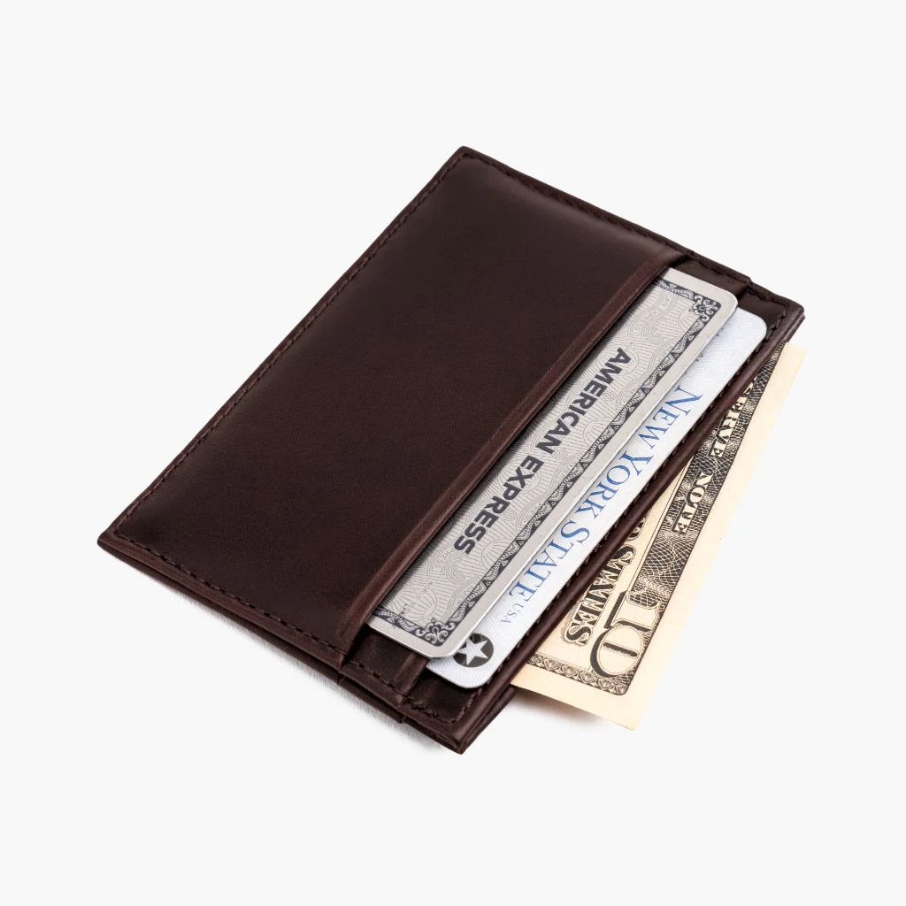 Leather Card Holder | Brown 6 Leather Card Holder | Brown - Image 4