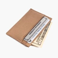 Leather Card Holder | Natural Vachetta -Thursday Boots 1024x1024 Men CardHolder NaturalVachetta 060525 Full
