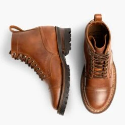 Challenger | Golden Brown -Thursday Boots 1024x1024 Men Challenger GoldenBrown 091924 Flatlay1