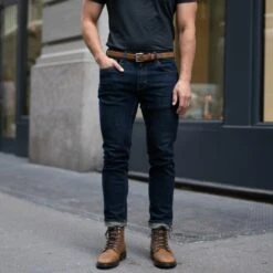 Men's Classic Leather Belt | Burnt Copper 11 Men's Classic Leather Belt | Burnt Copper -Thursday Boots 1024x1024 Men Classic BurntCopper 2