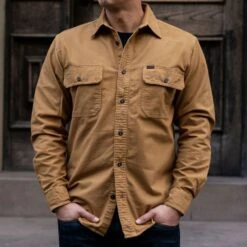 Filson Field Flannel Shirt | Tan Nubuck -Thursday Boots 1024x1024 Men FieldFlannel Tan Nubuck 1