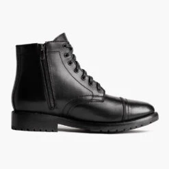 Major | Black -Thursday Boots 1024x1024 Men Major Black Lug 060721 SideZipper