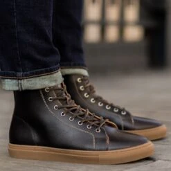 Premier High Top | Cacao 13 Premier High Top | Cacao -Thursday Boots 1024x1024 Men Premier HighTop Cacao 043021 1