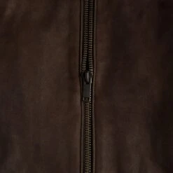 Racer Jacket | Tobacco (Brass Hardware) -Thursday Boots 1024x1024 Men Racer Tobacco BrassHardware 030624 ZipperDetail