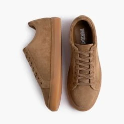 Premier Low Top | Camel -Thursday Boots 1024x1024 Men Sneakers Premier LowTop Camel 063022 Flatlay