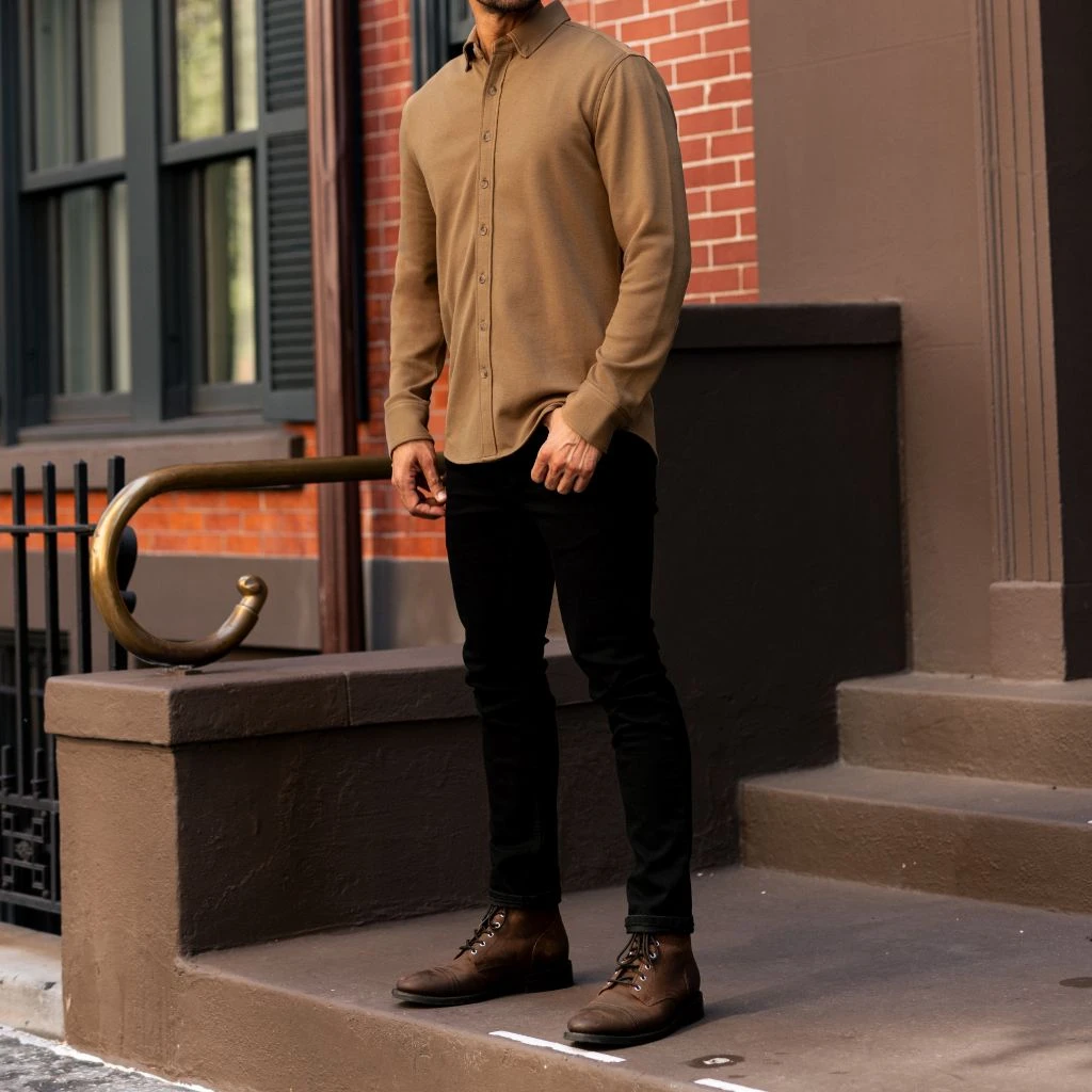 Everyday Button-Down Shirt | Coyote 10 Everyday Button-Down Shirt | Coyote - Image 8