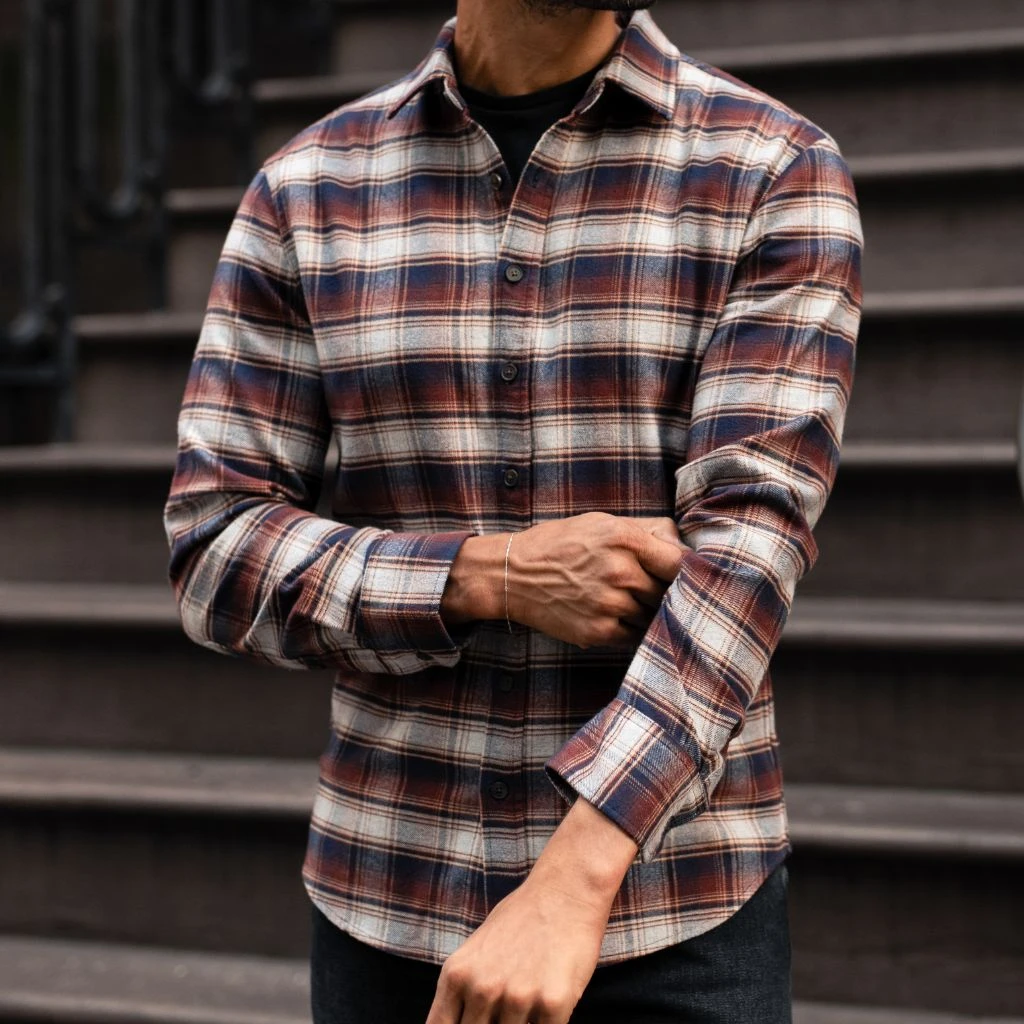Forever Flannel Shirt | Merlot 8 Forever Flannel Shirt | Merlot - Image 6
