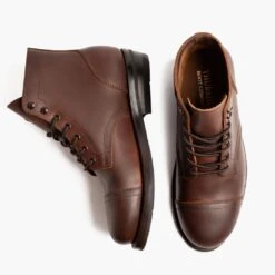 Heritage Captain | Rustic Brown 14 Heritage Captain | Rustic Brown -Thursday Boots 1024x1024 Mens HeritageCaptain RusticBrown 022624 Flatlay1