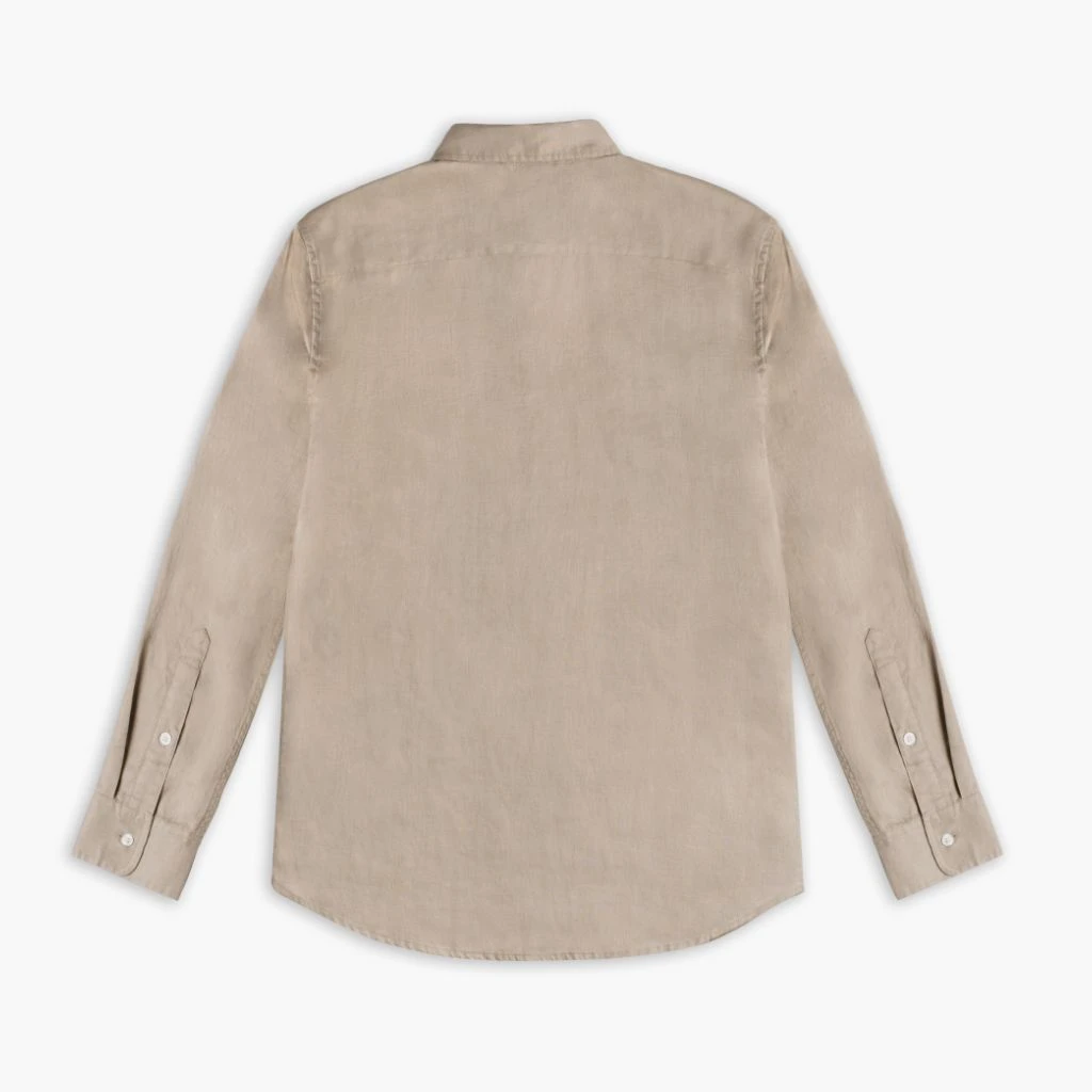 Linen Shirt | Taupe 4 Linen Shirt | Taupe - Image 2