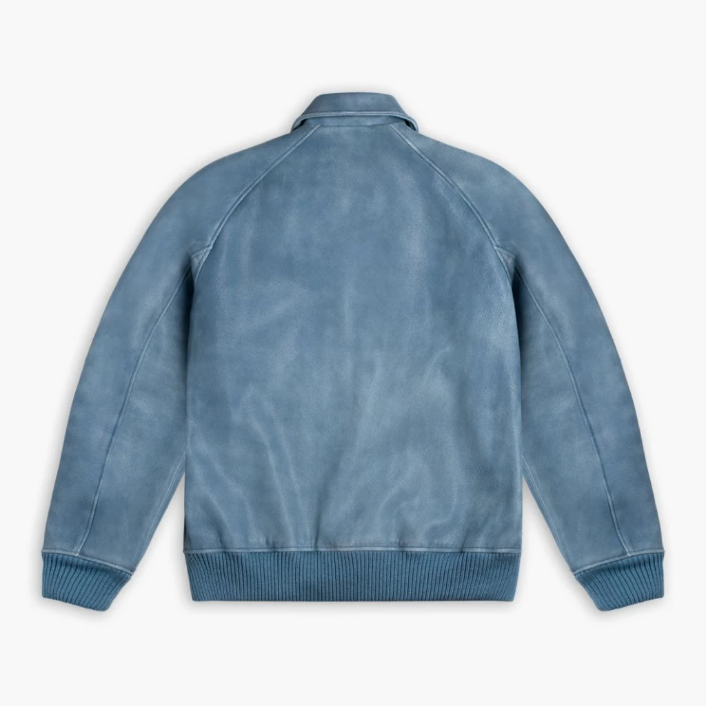 Major League Jacket | Blue Textured 8 Major League Jacket | Blue Textured - Image 6