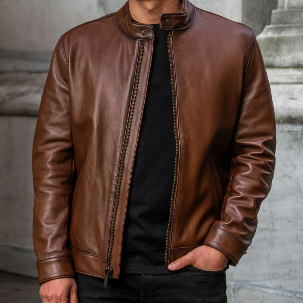 Racer Jacket | Brandy 3 Racer Jacket | Brandy
