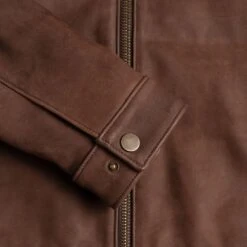 Racer Jacket | Arizona Adobe 18 Racer Jacket | Arizona Adobe -Thursday Boots 1024x1024 Mens RacerJacket Arizona 092523 SleeveDetail