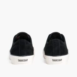 Retro Low Top | Black 15 Retro Low Top | Black -Thursday Boots 1024x1024 Mens Retro LowTop Black 012025 Rear
