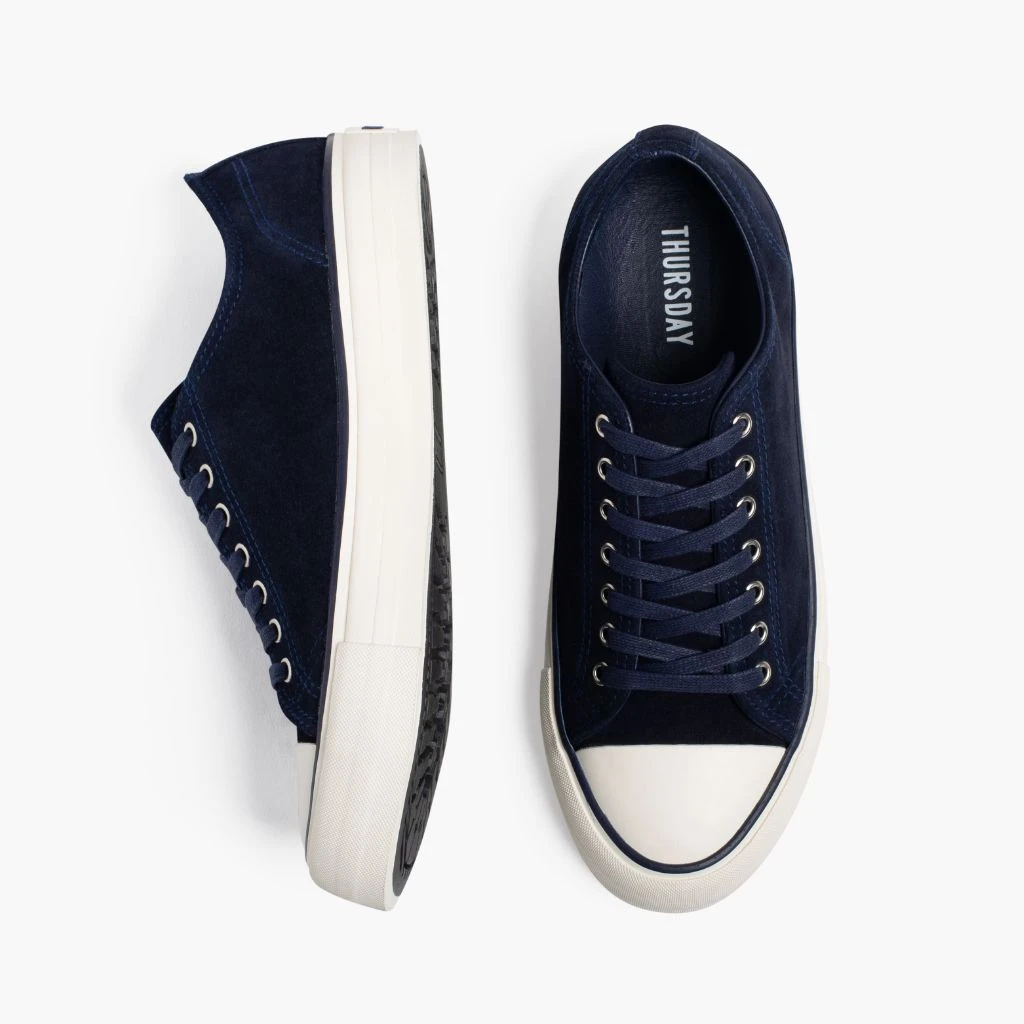 Retro Low Top | Navy 5 Retro Low Top | Navy - Image 3