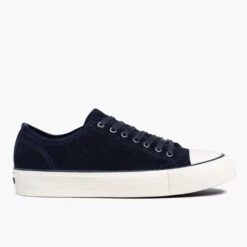 Retro Low Top | Navy 12 Retro Low Top | Navy -Thursday Boots 1024x1024 Mens Retro LowTop Navy 012025 Side