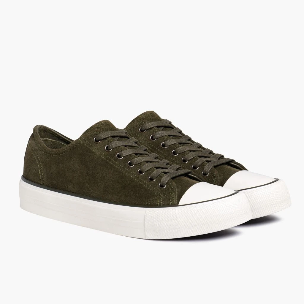 Retro Low Top | Olive 3 Retro Low Top | Olive