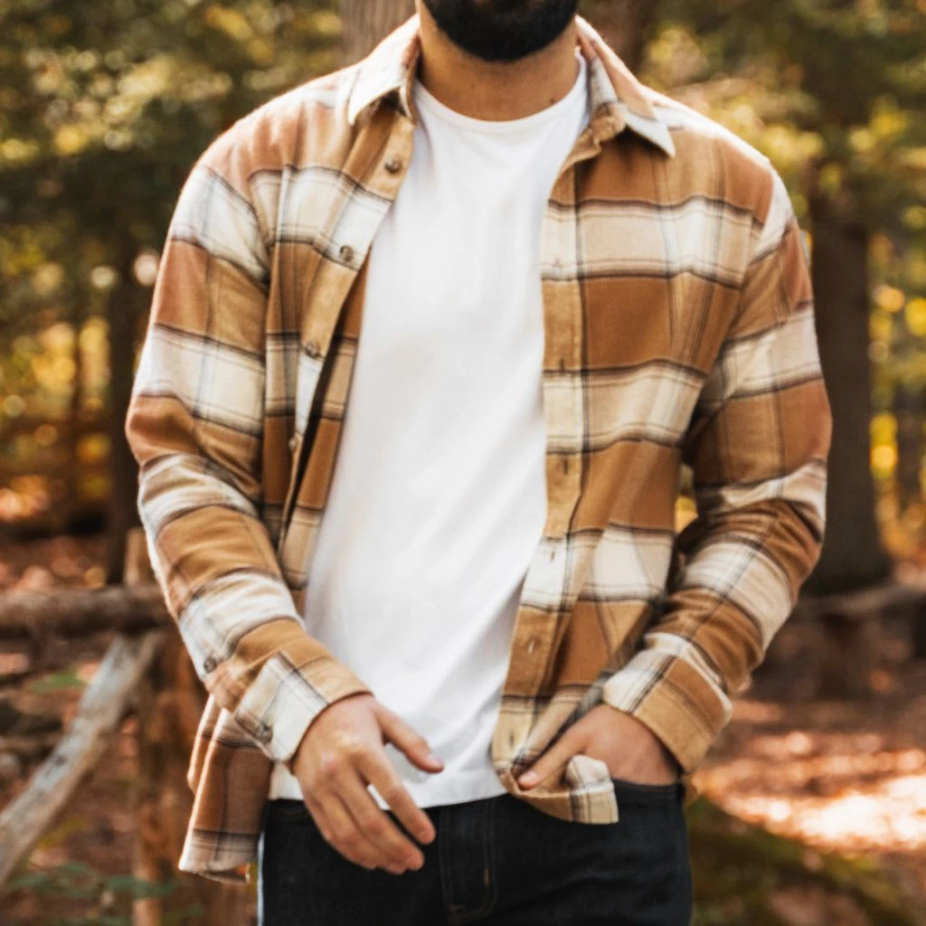 Forever Flannel Shirt | Butterscotch 8 Forever Flannel Shirt | Butterscotch - Image 6