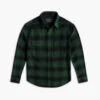 Summit Flannel Shirt | Evergreen -Thursday Boots 1024x1024 Mens Shirts SummitFlannel Evergreen 110123 Front