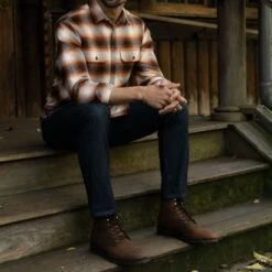 Summit Flannel Shirt | Harvest -Thursday Boots 1024x1024 Mens Shirts SummitFlannel Harvest 111023 3