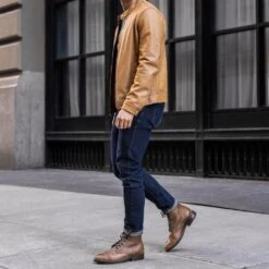 [W] Racer Jacket | Natural -Thursday Boots 1024x1024 Racer Natural 032624 3