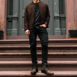 Racer Jacket | Tobacco (Brass Hardware) -Thursday Boots 1024x1024 Racer Tobacco BrassHardware 030824 3