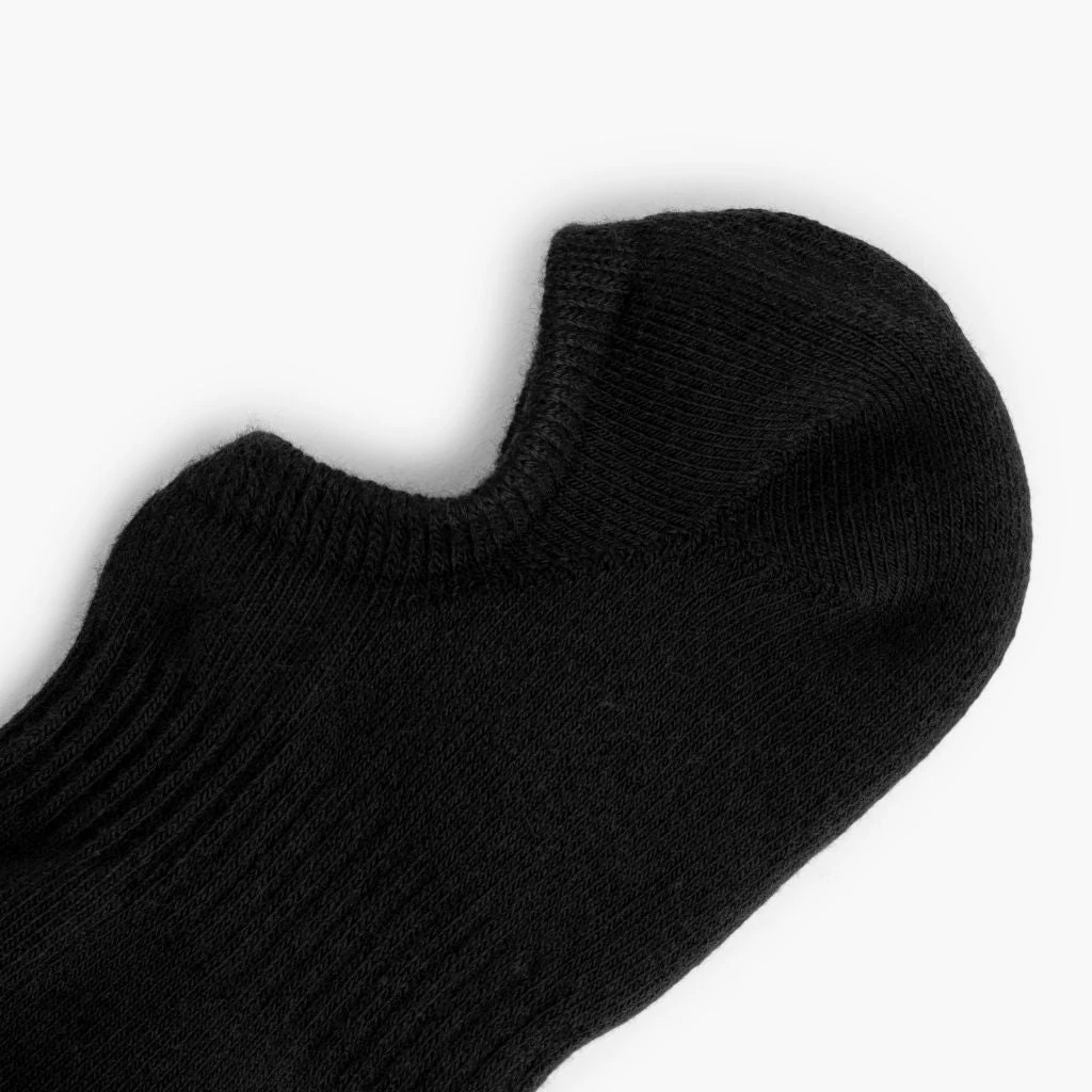 Men's Classic No Show Sock | Black 4 Men's Classic No Show Sock | Black - Image 2