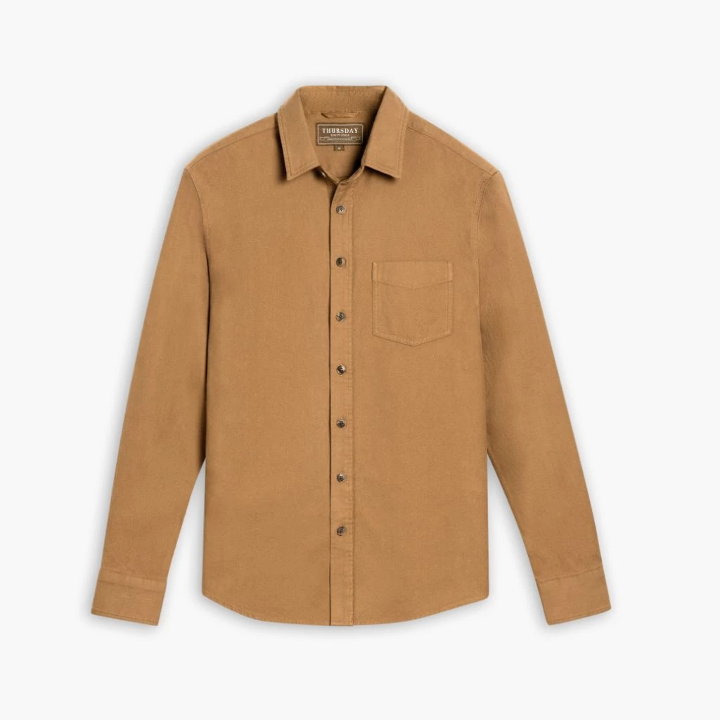 Solid Shirt | Coyote 3 Solid Shirt | Coyote