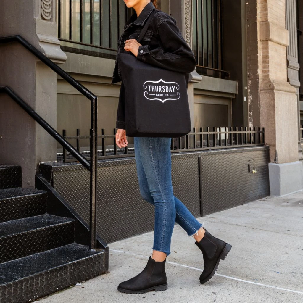 Canvas Tote | Black 7 Canvas Tote | Black - Image 5