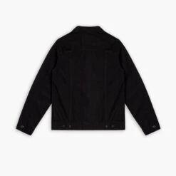 Denim Trucker Jacket | Black 15 Denim Trucker Jacket | Black -Thursday Boots 1024x1024 WMN Denim Trucker Black 112524 Rear