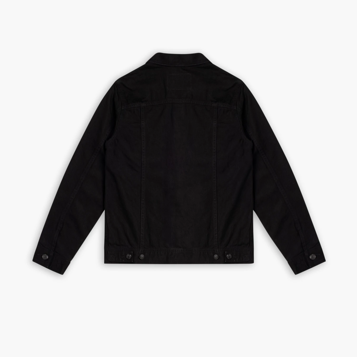 Denim Trucker Jacket | Black 8 Denim Trucker Jacket | Black - Image 6