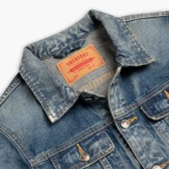 Denim Trucker Jacket | Medium Wash 16 Denim Trucker Jacket | Medium Wash -Thursday Boots 1024x1024 WMN Denim Trucker MediumWash 112524 CollarDetail