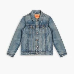 Denim Trucker Jacket | Medium Wash 13 Denim Trucker Jacket | Medium Wash -Thursday Boots 1024x1024 WMN Denim Trucker MediumWash 112524 Front