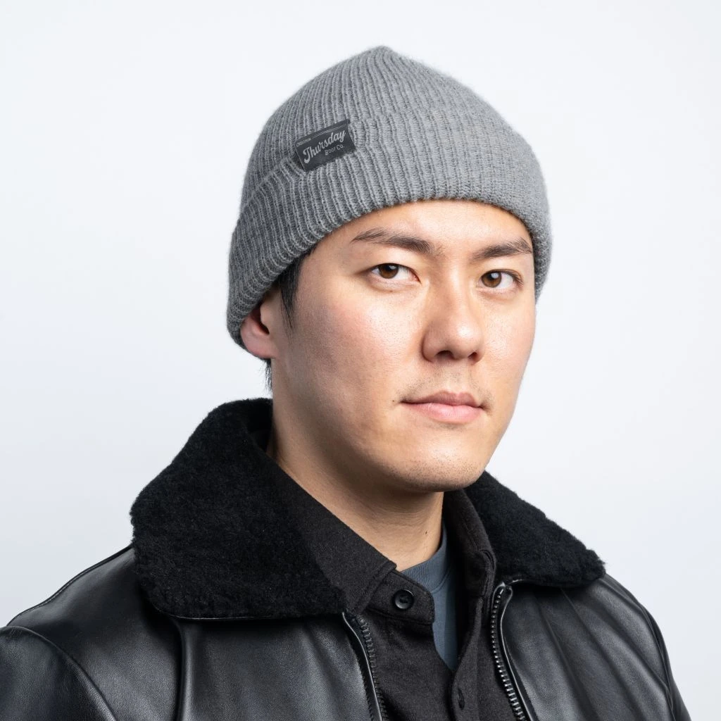 Men's Beanie | Heather Grey 6 Men's Beanie | Heather Grey - Image 4