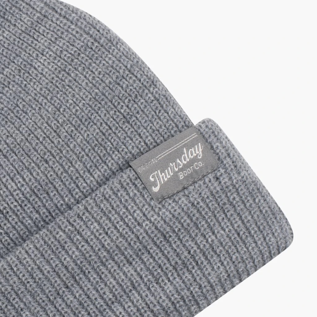 Men's Beanie | Heather Grey 5 Men's Beanie | Heather Grey - Image 3